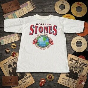 Authentic Vintage Rolling Stones 1994-1995 Voodoo Lounge World Tour Tee